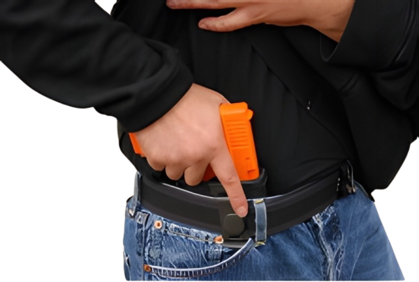 Pistole Glock 17 aus Silikon zum Training